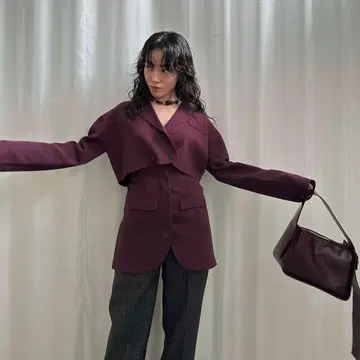 Ameri Vintage JACKET SEPARATE KNIT TOP