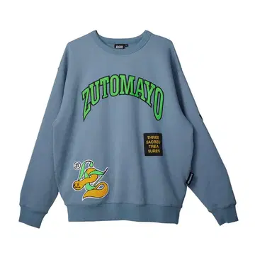 ZUTOMAYO MokoMoko Sweat A (Sky Gray) XL