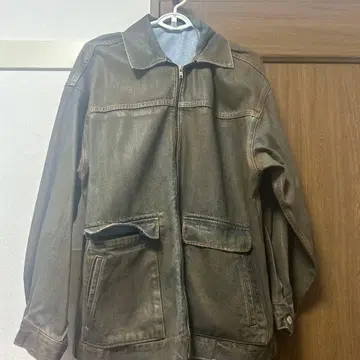 EMODA 빈티지 라이크 오버 데님 블루종