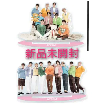 &TEAM 플래티넘 잡화 빅 아크릴 스탠드 Colorful 2종