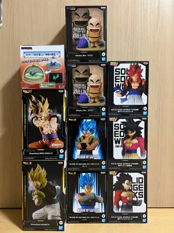 드래곤볼 액션 피규어 세트