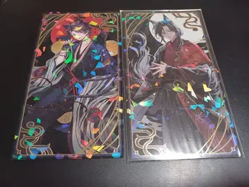 니지산지 사에구사 아키나 셰린 버건디 요괴만화 오찰풍 카드