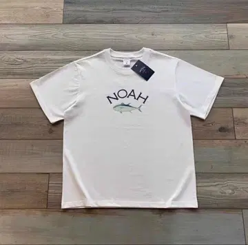 미사용 새상품 NOAH 화이트 T셔츠