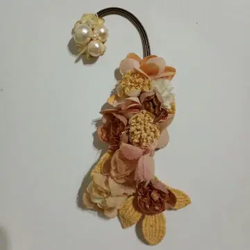 m.soeur 플라워 모티브 이어커프