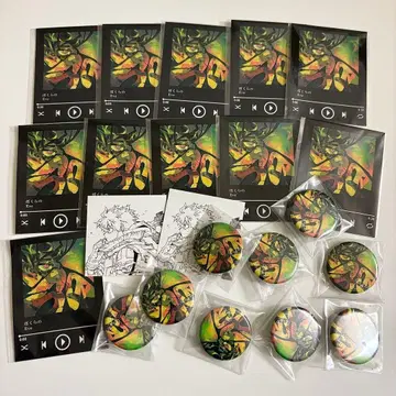 Eve 우리들의 CD 구매 혜택 캔뱃지 스티커 꽃폭풍 호랑이늑대