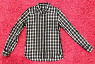 허그아워 체크 플란넬 셔츠