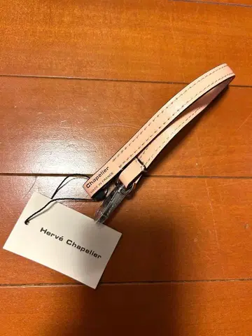 Herve Chapelier 에르베샤 펠리에 가죽 스트랩 미사용