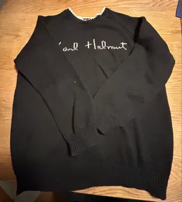 니트 가디건 블랙