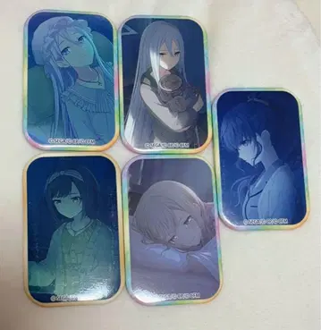 요이사키 카나데 시노노메 에나 아사히나 마후유 텐마 사키 캔뱃지