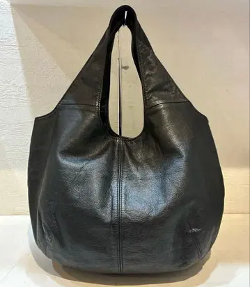 [새상품급] PAPILLONNER 토끼 가죽 토트백 블랙