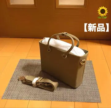 [ 새상품 ] 신진공방x시마무라 천연 가죽 숄더백 베이지 3way