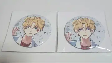 엑스 알비오 캔뱃지 2점