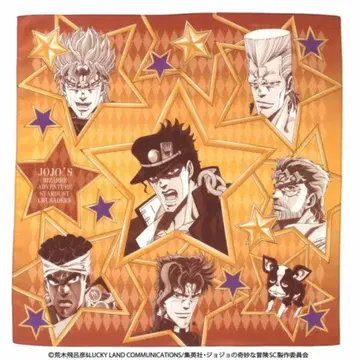 죠죠의 기묘한 모험 3부 손수건 스카프 죠스타 일행 죠타로 이기