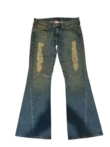 트루 릴리젼 부츠컷 데님 30