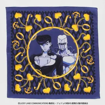 죠죠의 기묘한 모험 히가시카타 죠스케 손수건 스카프 죠죠 일본제