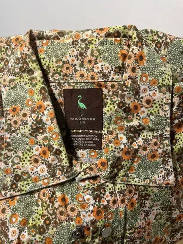 [ 새상품급 ] 해바라기 패턴 오버 셔츠 구제 의류