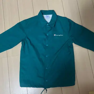 Champion 나일론 자켓 그린