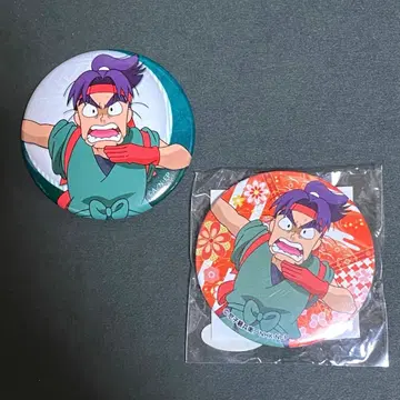 닌타마 란타로 시오에 분지로 캔뱃지