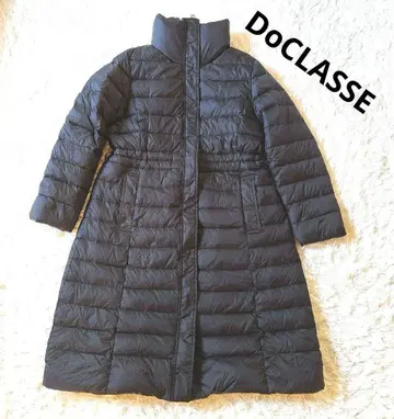 [ 빅 사이즈 XL ] DoCLASSE 두클라쎄 롱 기장 다운 코트 블랙