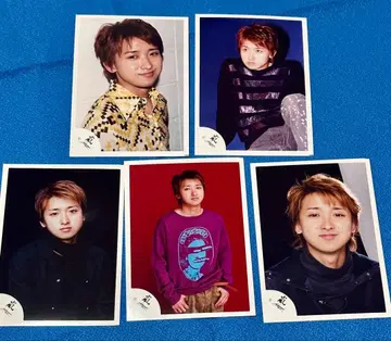 아라시 공식 브로마이드 구 로고 5장 세트 오노 사토시 1