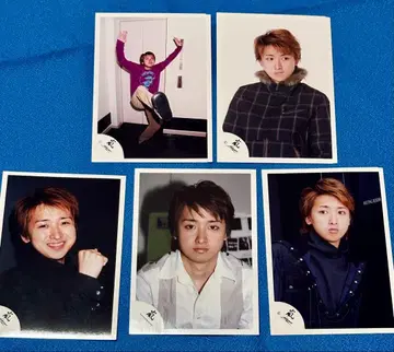 아라시 공식 브로마이드 구 로고 5장 세트 오노 사토시 3