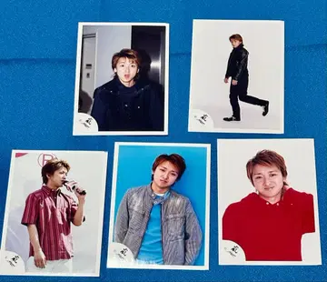 아라시 공식 브로마이드 구 로고 5장 세트 오노 사토시 5