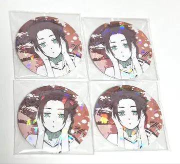 블루 록 마즐 홀로그램 캔뱃지 이토시 사에 4개 세트