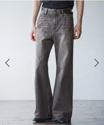 HARE 빈티지 가공 데님 팬츠