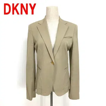 A5508 DKNY 테일러드 자켓 반안감 베이지 2