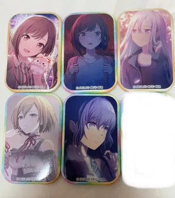 시노노메 에나 요이사키 카나데 MEIKO 아사히나 마후유 캔뱃지