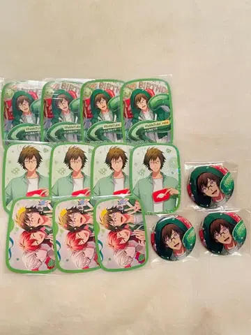 아이돌리쉬 세븐 아이나나 라비튜브 미니 포토 카드 캔뱃지 니카이도 야마토