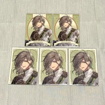 니지산지 knight 랜덤 컬렉션 카드 올리버 에반스