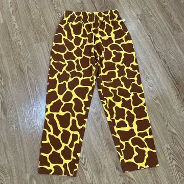 Cookman Chef Pants 기린 패턴