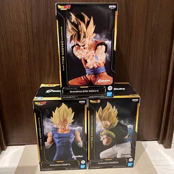 드래곤볼 손오공 베지터 오지터 피규어 3개 묶음 판매