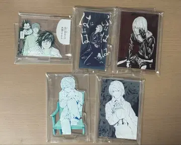 제일복권 데스노트 G상 아크릴 스탠드 5종