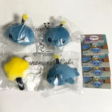 교육 방송 타마 인형 배지 4종 세트