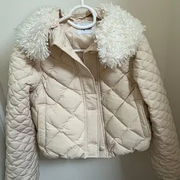 에피누 퀼팅 다운 자켓