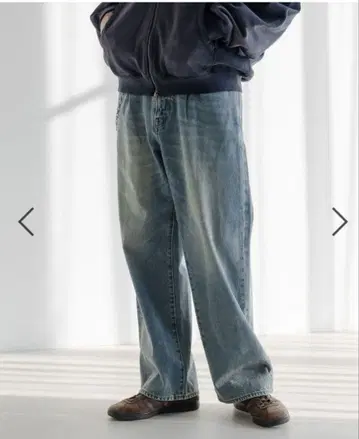 RAGEBLUE 12온스/루즈핏 데님 배기 팬츠 5P