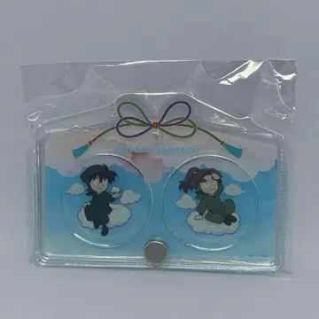 닌타마 란타로 도이 한스케 야마다 리키치 에마풍 아크릴 프레임 키링