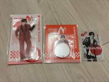 Snow Man 미야타테 료타 아크릴 스탠드 클리어 스티커 거울 스티커