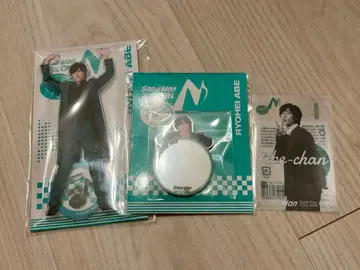 Snow Man 아베 료헤이 아크릴 스탠드 클리어 스티커 미러 스티커