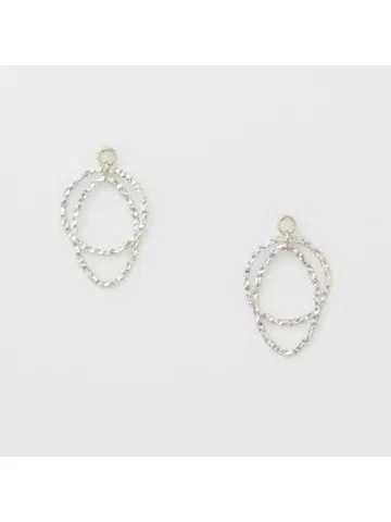 컨디션 최상 SILVER+K10 콤비 참 ( agete )