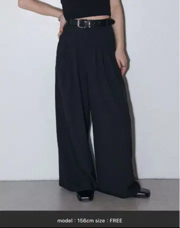 Lui's 3턱 와이드 팬츠