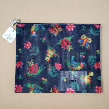 페이러 하이디 메쉬 파우치 네이비 M