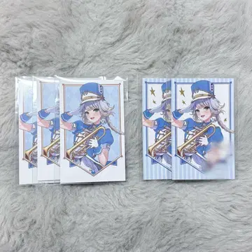 시아바 루리 니지산지 미타라시 당고 2주년 폴라로이드풍 카드