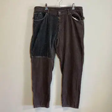 마운틴 리서치 코듀로이 팬츠 울 절개 보르도 사이즈 XL