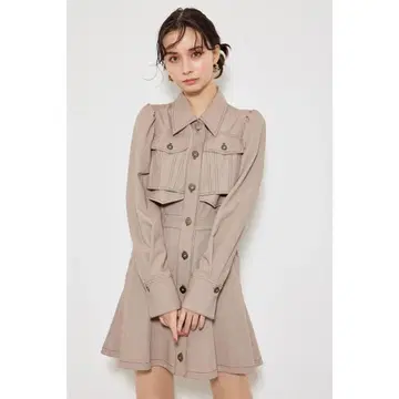 rienda 크롭 레이어드 머메이드 OPS