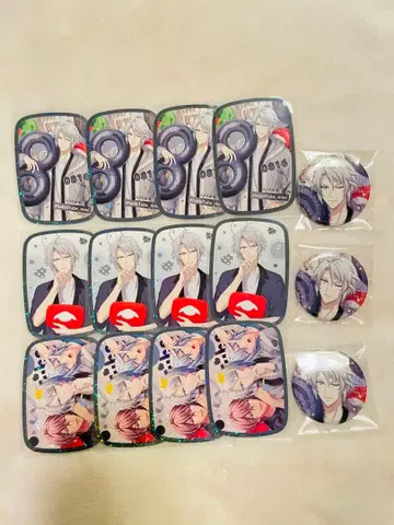 아이돌리쉬 세븐 아이나나 래빗 튜브 미니 포토 카드 캔뱃지 야오토메 가쿠