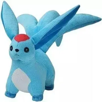 파이널 판타지 카벙클 에메랄드 봉제 인형 블루