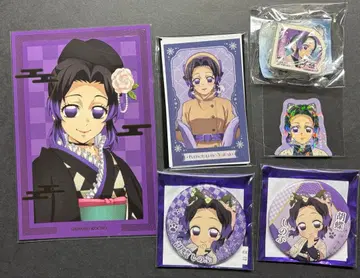 귀멸의 칼날 코쵸우 시노부 난자타운 캔뱃지 기둥전 스티커 연회 AGF